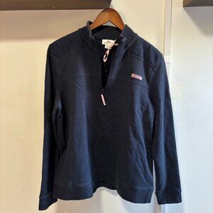 Vineyard Vines Classic Women's Quarter Zip Shep Shirt XL